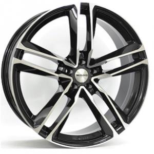 Monaco MC7 Gloss Black Polished 10x22 5/112 ET30 B66.5