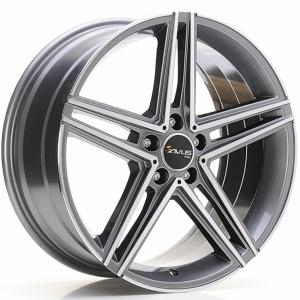 Avus AC-515 Anthracite Polished 8.5x19 5/112 ET45 B66.5