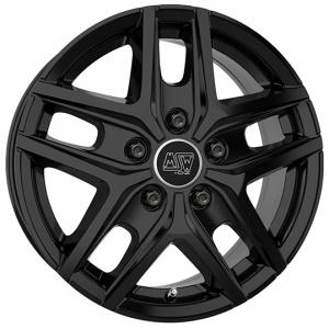 MSW 40 Van Gloss Black 6.5x16 5/112 ET50 B66.5