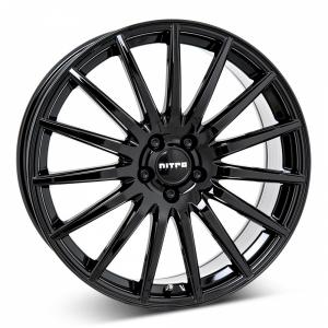 Nitro Sting FF Gloss Black 7x18 5/108 ET38 B65.1