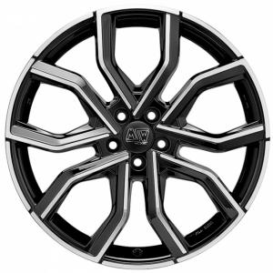 MSW 41 Gloss Black Polished 7.5x19 5/112 ET42 B73.1