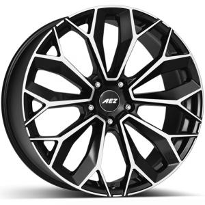 AEZ Leipzig Black Polished 9.5x21 5/112 ET45 B66.6