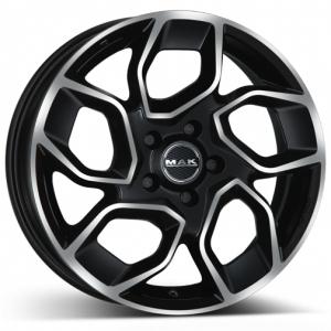 MAK Express Black polished 6.5x16 5/108 ET46 B65.1