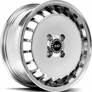 RONAL R10 TURBO Polished 7x15 4/100 ET28 B68