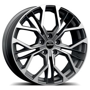 GMP Matisse Matt Anthracite Diamond 6.5x16 5/115 ET40 B70.2