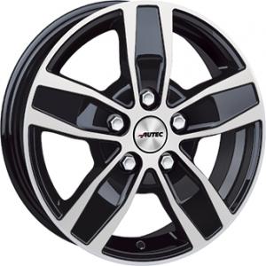 AUTEC QUANTRO Gloss Black Polished 6x15 5/130 ET60 B84.1