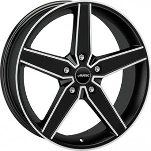 AUTEC DELANO Dull Black Polished 8x19 5/112 ET45 B70.1