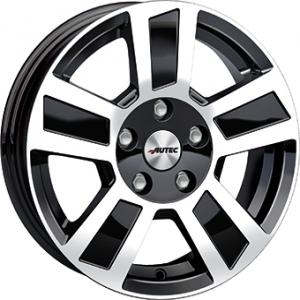 AUTEC TIGRIS Gloss Black Polished 6x15 4/100 ET30 B66.6