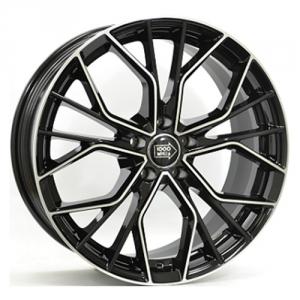 Mille Miglia 1020 Gloss Black  Polished 8x18 5/100 ET35 B57.1