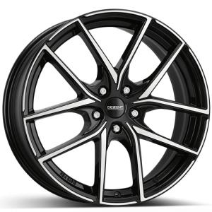 Dezent TO Black polished 7.5x17 5/112 ET40 B57.1