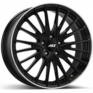 AEZ Berlin Black polished lip 9x19 5/112 ET52 B66.6