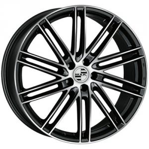 MAK Leipzig Black polished 9.5x20 5/130 ET68 B71.6