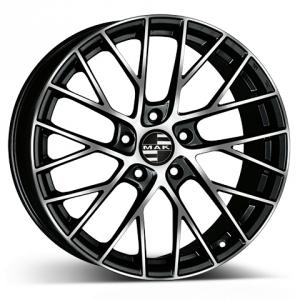 MAK Monaco Black polished 10x19 5/130 ET45 B71.6