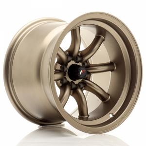 Japan Racing JR19 Matt Bronze 8x14 4/100 ET-13 B73.1