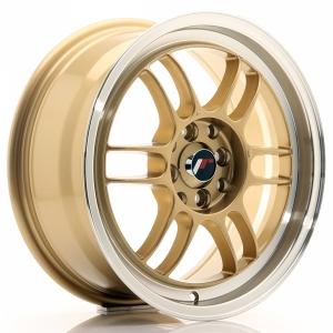 Japan Racing JR7 Gold Machined LIP 7x16 4/100 ET38 B73.1