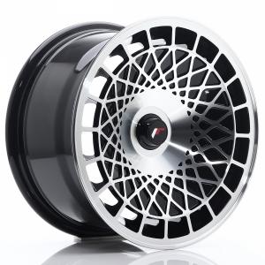 Japan Racing JR14 Black Machined Face 8x16 4/100 ET15 B74.1