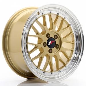 Japan Racing JR23 Gold Machined LIP 8.5x18 5/100 ET35 B74.1