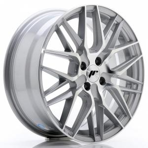 Japan Racing JR28 Silver Machined Face 7x17 4/100 ET40 B67.1