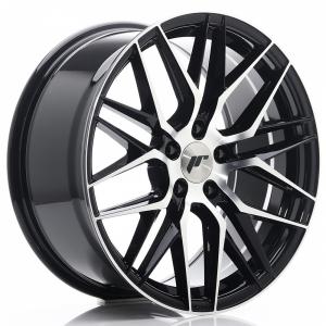 Japan Racing JR28 Gloss Black Machined Face 7x17 5/100 ET35 B67.1