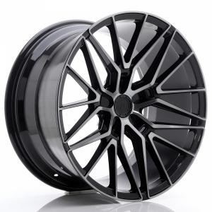 Japan Racing JR38 Black Machined Face BRUSHED 8.5x19 5/120 ET35 B72.6