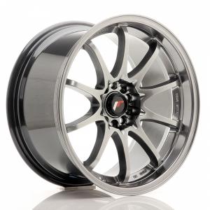 Japan Racing JR5 Hyper Black 9.5x18 5/114.3 ET22 B74.1