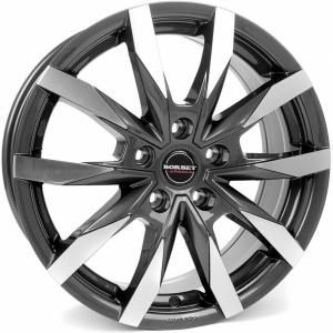 BORBET CW5 Mistral Anthracite Gloss Pol 6x16 5/118 ET68 B71.1