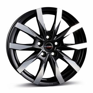 BORBET CW5 Black Polished Matt 6.5x16 5/130 ET66 B89.1