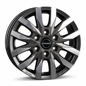 BORBET CW6 Mistral Anthracite Gloss Pol 6.5x16 6/130 ET54 B84.1