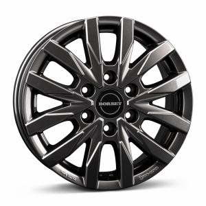 BORBET CW6 Mistral anthracite Glossy 6.5x16 6/130 ET62 B84.1