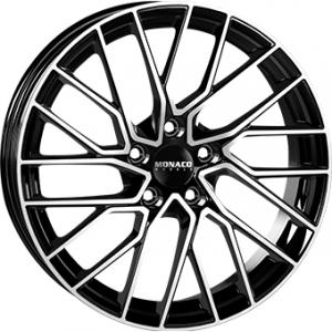 Monaco GP11 Gloss Black  Polished 8x18 5/108 ET45 B63.4