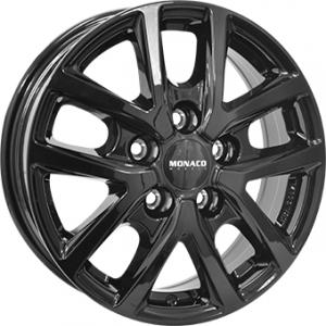 Monaco CL2T Gloss Black 6.5x16 5/114.3 ET48 B66.1