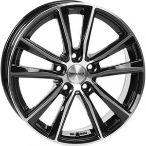 Monaco MC6 Gloss Black Polished 7.5x17 5/114.3 ET42 B67.1