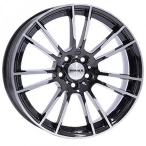 Monaco MC8 Gloss Black Polished 8x18 5/112 ET30 B66.6