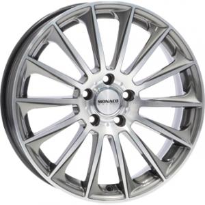 Monaco MC9 Anthracite Polished 8x18 5/112 ET35 B66.6