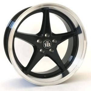 Tomason JB 18 Black 8.5x18 5/108 ET6 B65.1