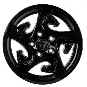 Tomason TR-Horse Black Painted 6x15 5/112 ET30 B66.5