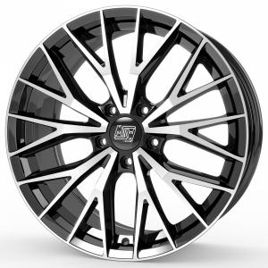 MSW 44 Gloss Black Polished 8,5x20 5/108 ET45 B73.1