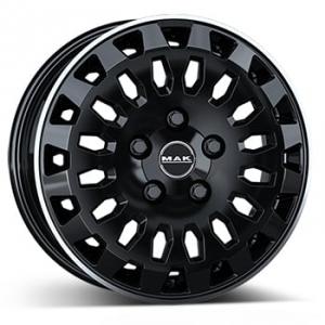 MAK Overland Dark 7x17 5/108 ET46 B65.1