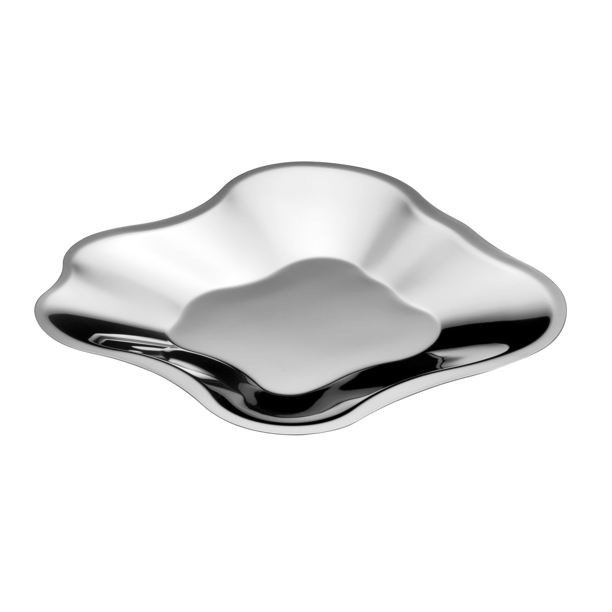 Iittala Alvar Aalto vati ruostumaton teräs pieni (358 mm)