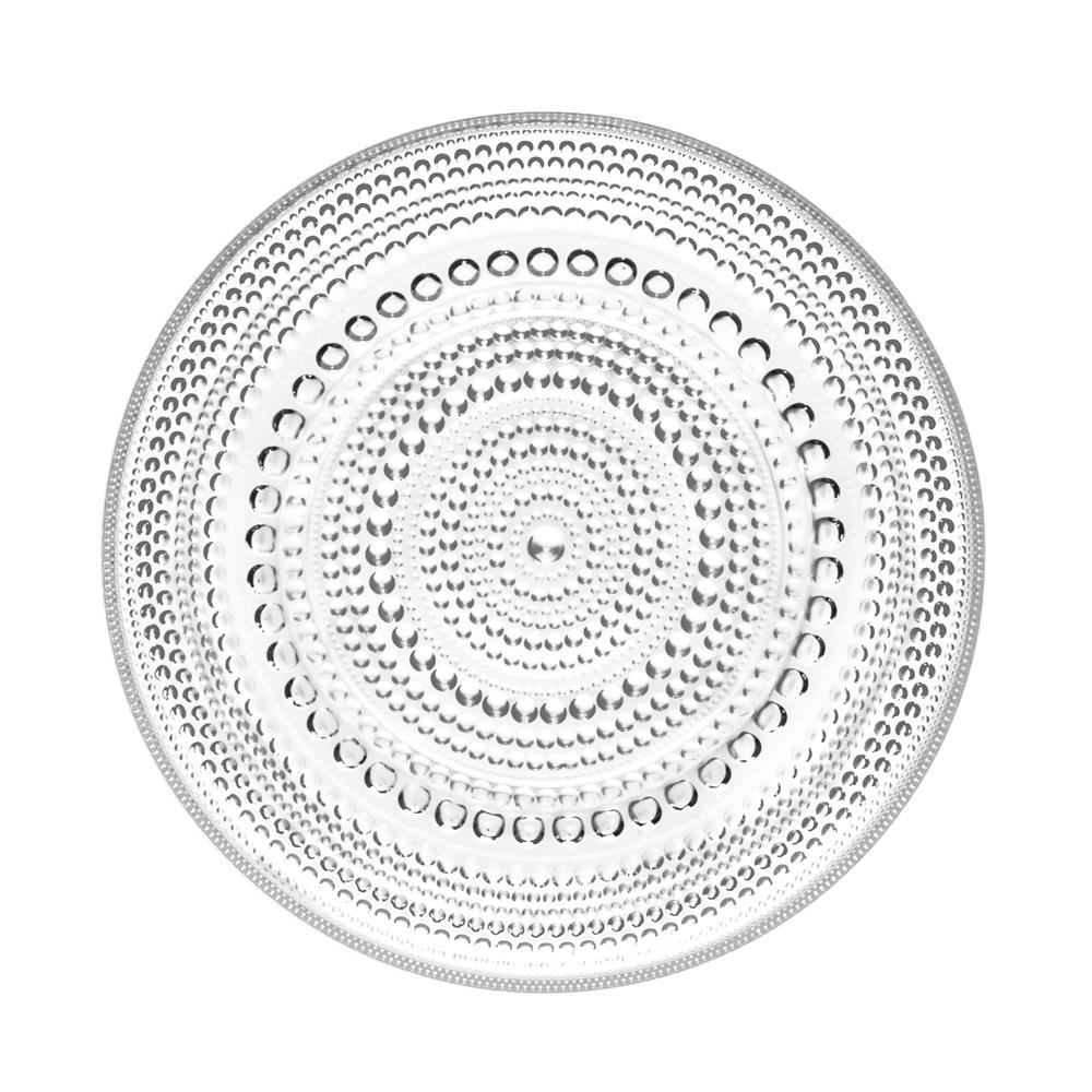 Iittala Kastehelmi lautanen pieni 24,8 cm kirkas