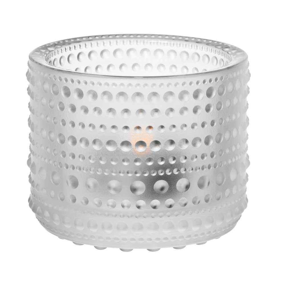 Iittala Kastehelmi kynttilälyhty 64 mm huurrettu