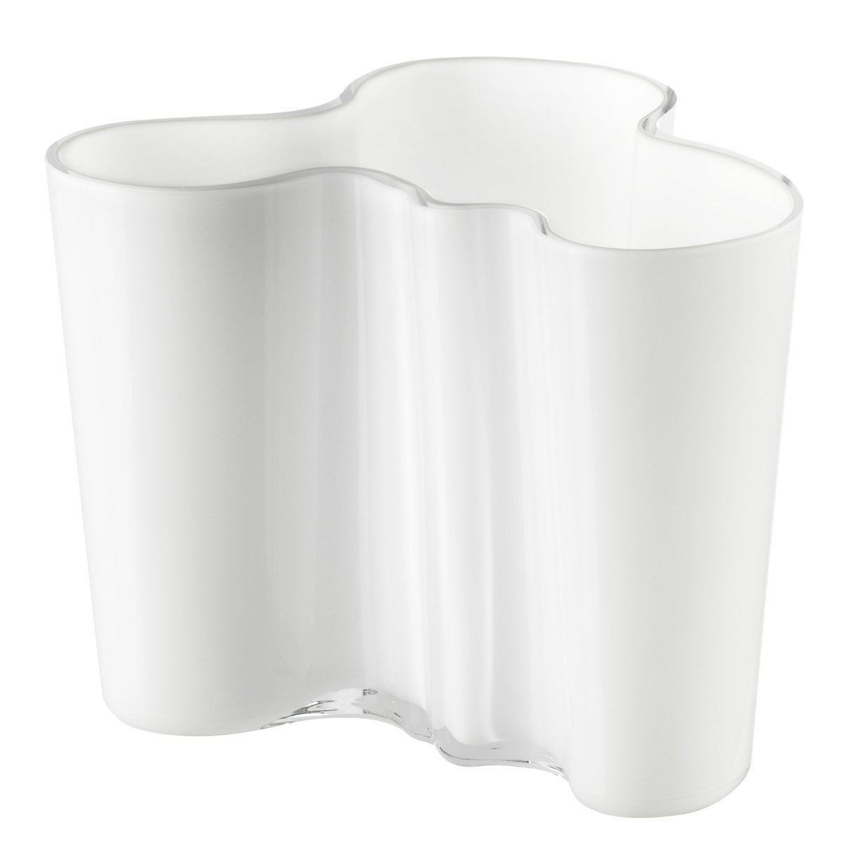 Iittala Alvar Aalto maljakko valkoinen 120 mm