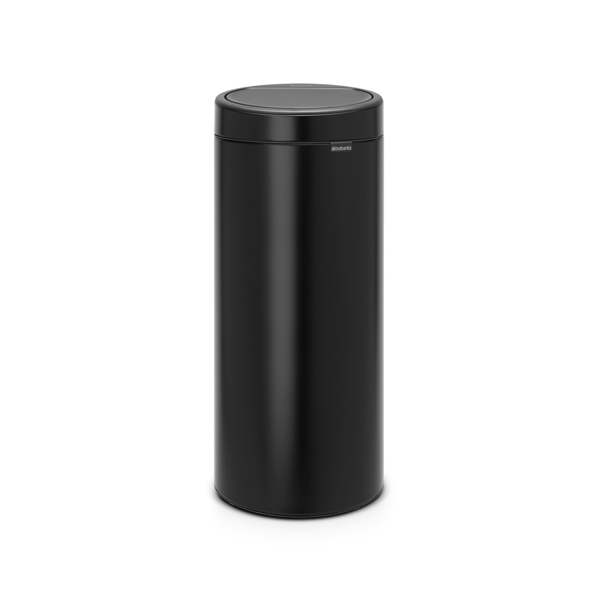 Brabantia Touch Bin roskakori 30 litraa matt black (musta)