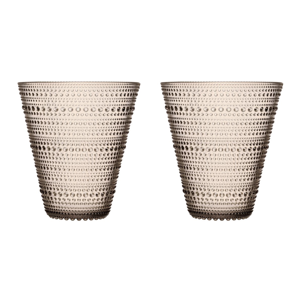 Iittala Kastehelmi juomalasi 30 cl 2 kpl Pellava