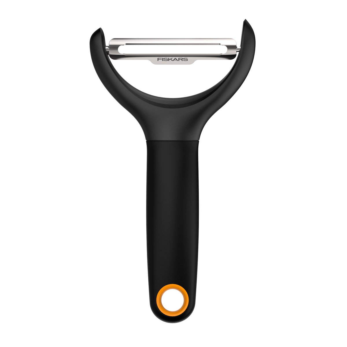 Fiskars Functional Form vihanneskuorija musta