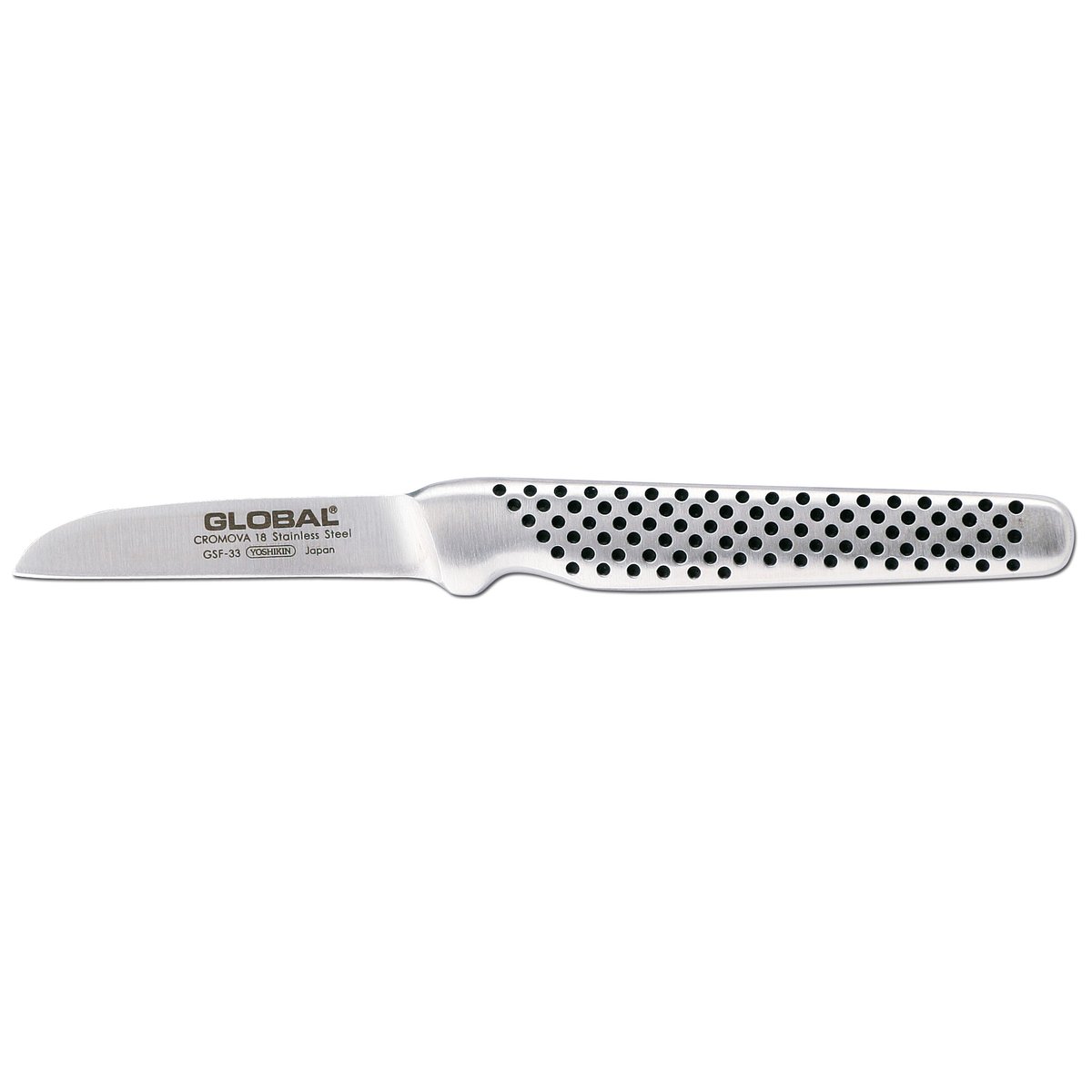 Global Global GSF-33 -kuorimaveitsi 6 cm suora painavampi ruostumaton teräs