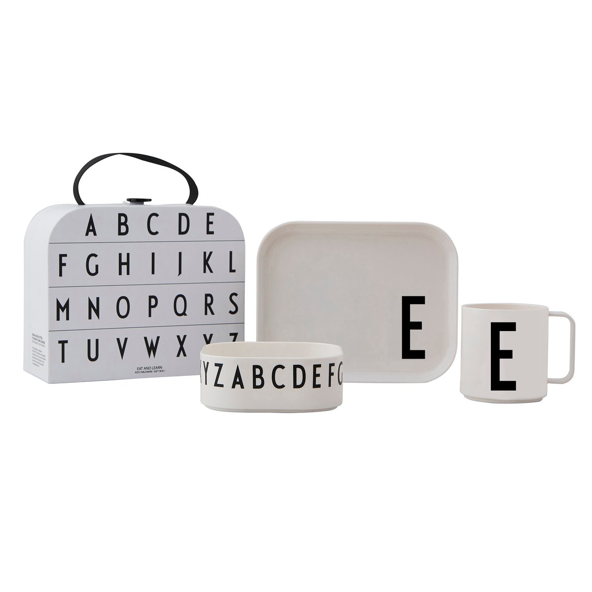 Design Letters Design Letters lasten tarjoilusetti E