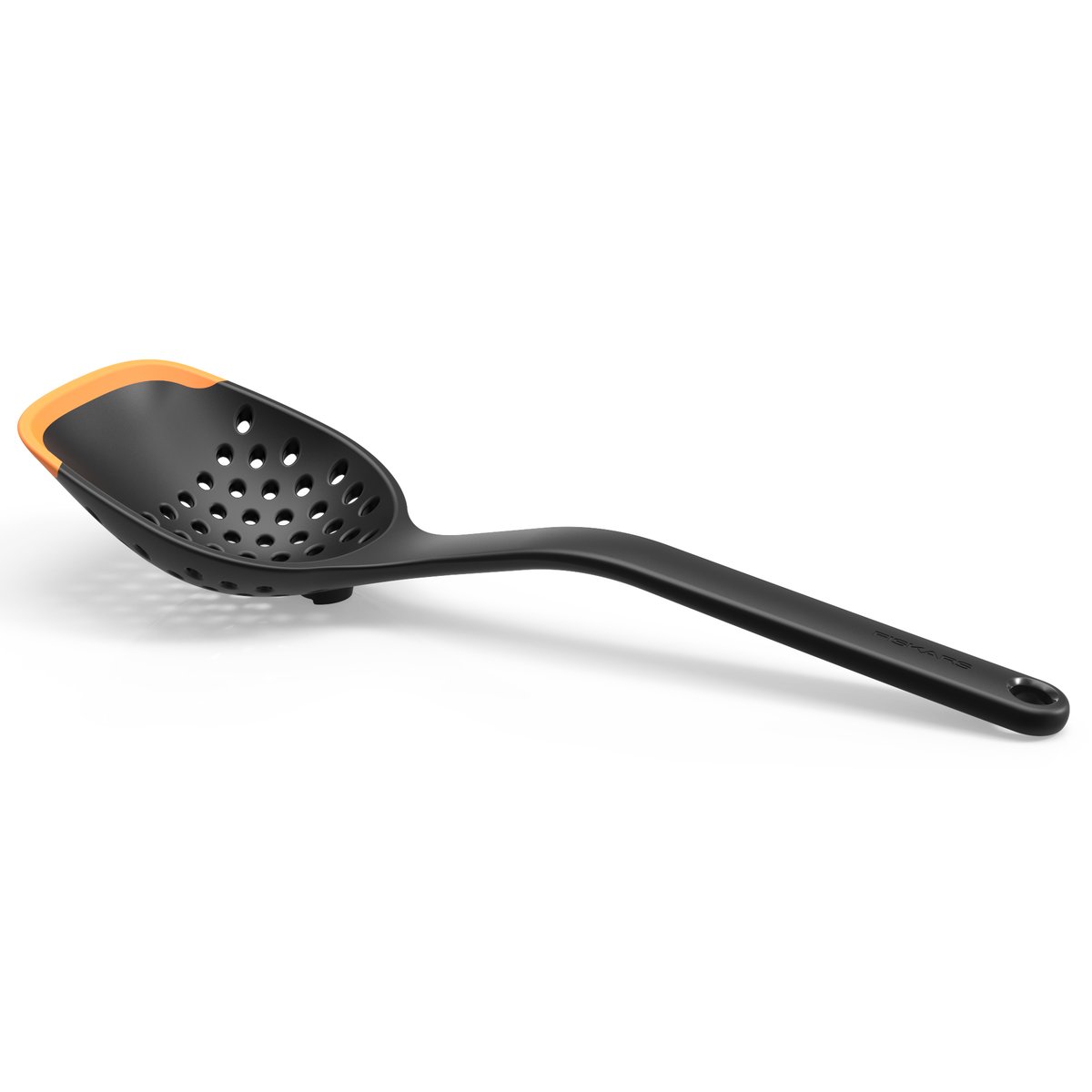 Fiskars Functional Form -reikäkauha 29,6 cm Musta