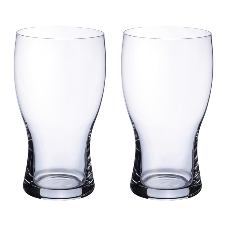 Villeroy & Boch Purismo pint olutlasi 2-pakkaus Kirkas