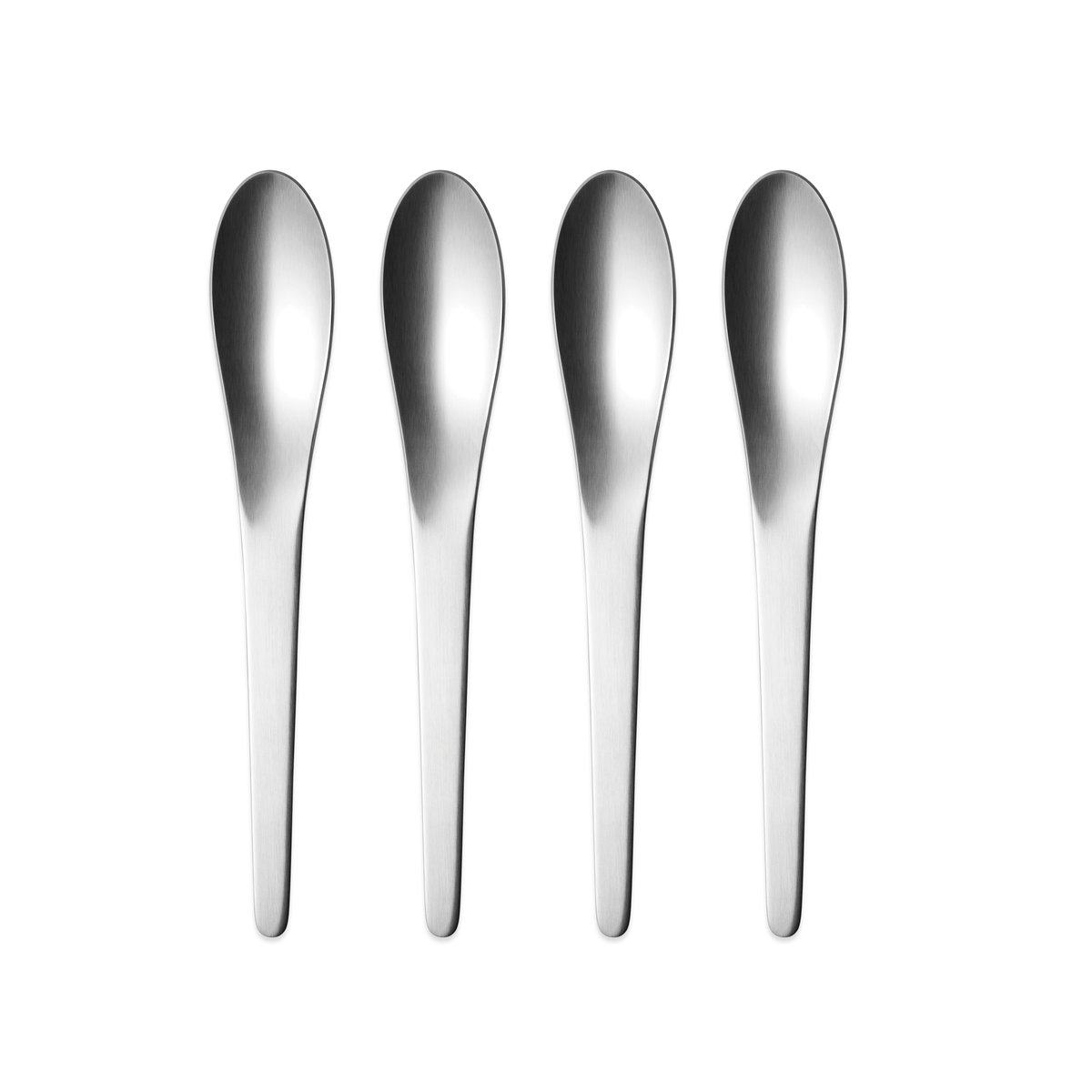 Georg Jensen Arne Jacobsen -teelusikka, large 4-pakkaus